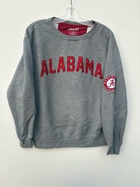 Vintage Alabama Grey Crewneck Spellout Sweatshirt